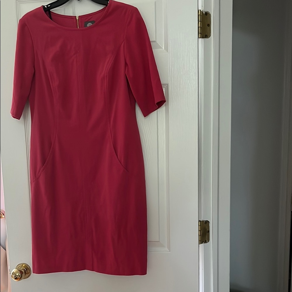 Elegant dress with back zipper